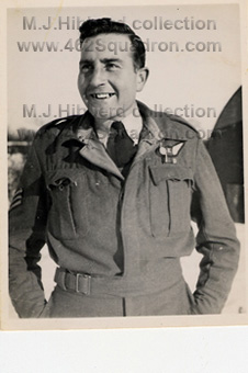 Flight Engineer F.Brookes at 1652 HCU, Marston Moor, Christmas 1944, later in 462 Squadron.
